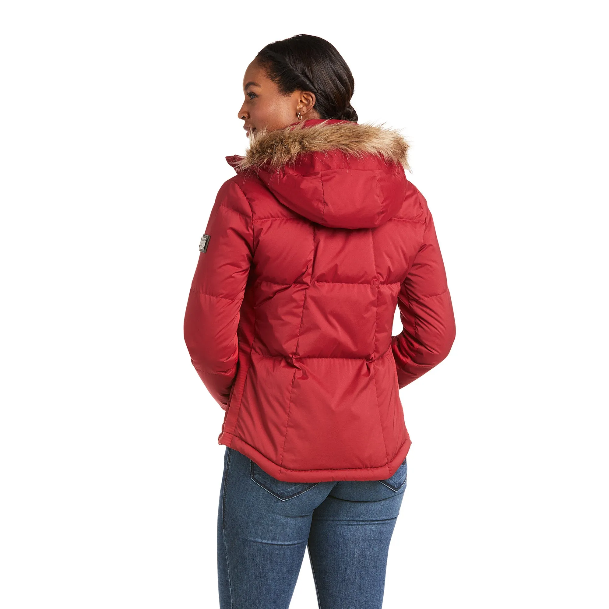 Ariat® Ladies Altitude Down Red Rhubard Jacket 10037471