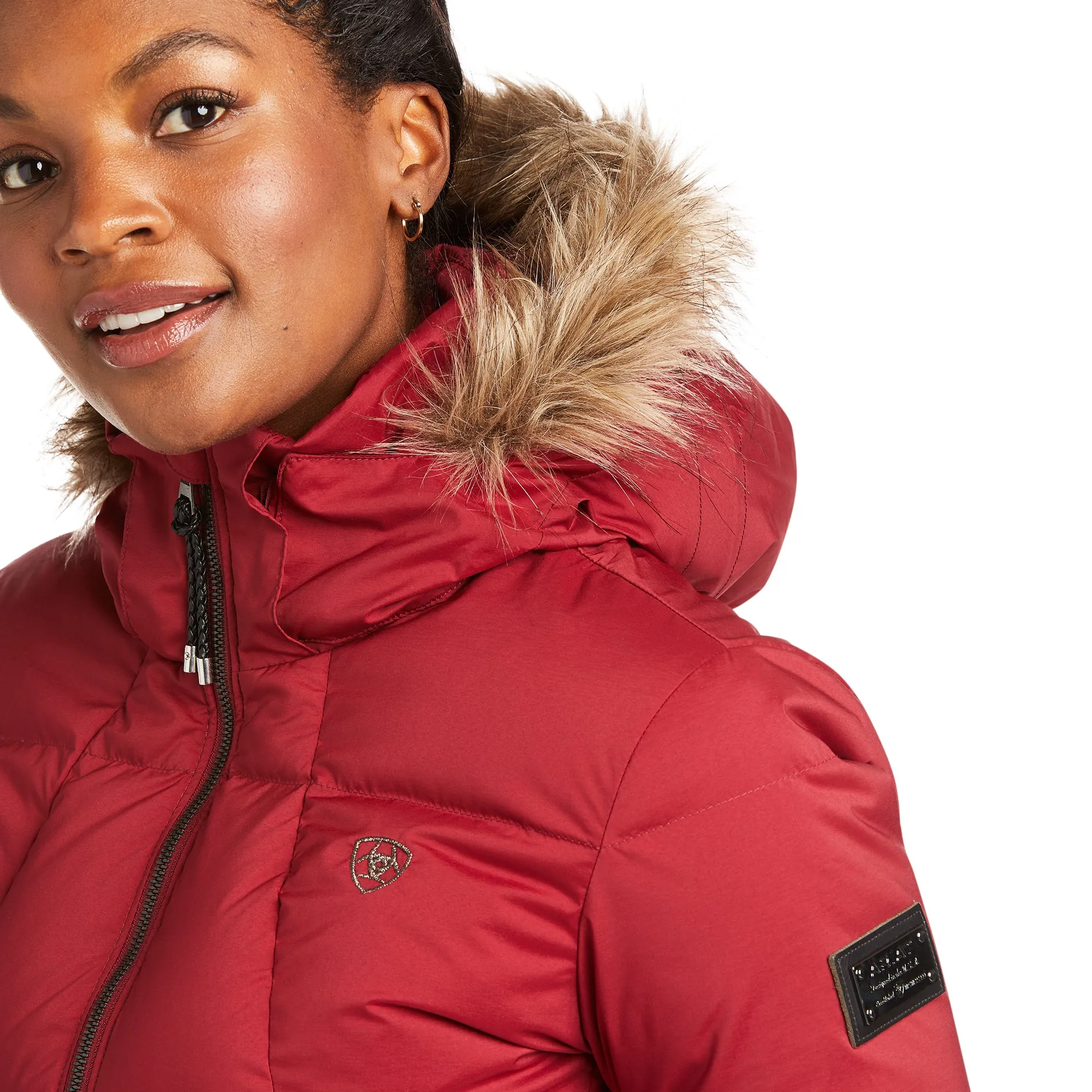 Ariat® Ladies Altitude Down Red Rhubard Jacket 10037471