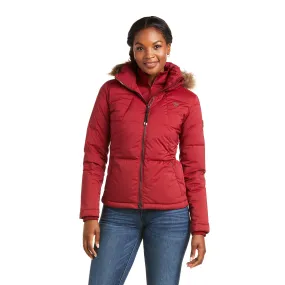 Ariat® Ladies Altitude Down Red Rhubard Jacket 10037471