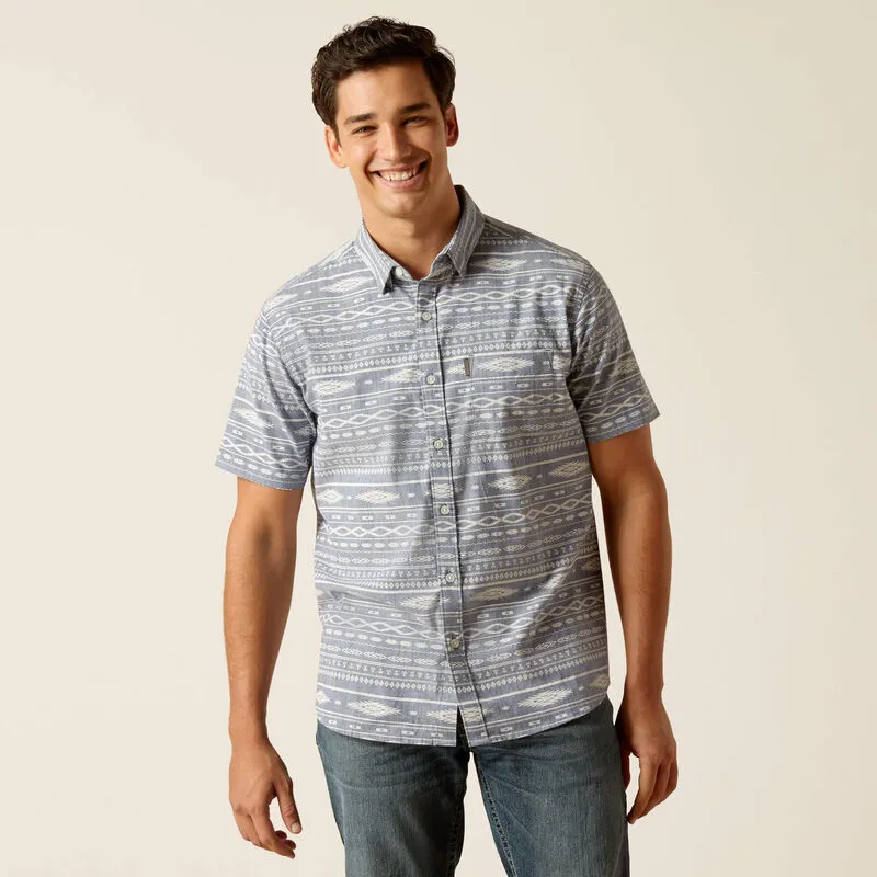 Ariat Men's Mack Stretch Modern Fit Shirt-10051540