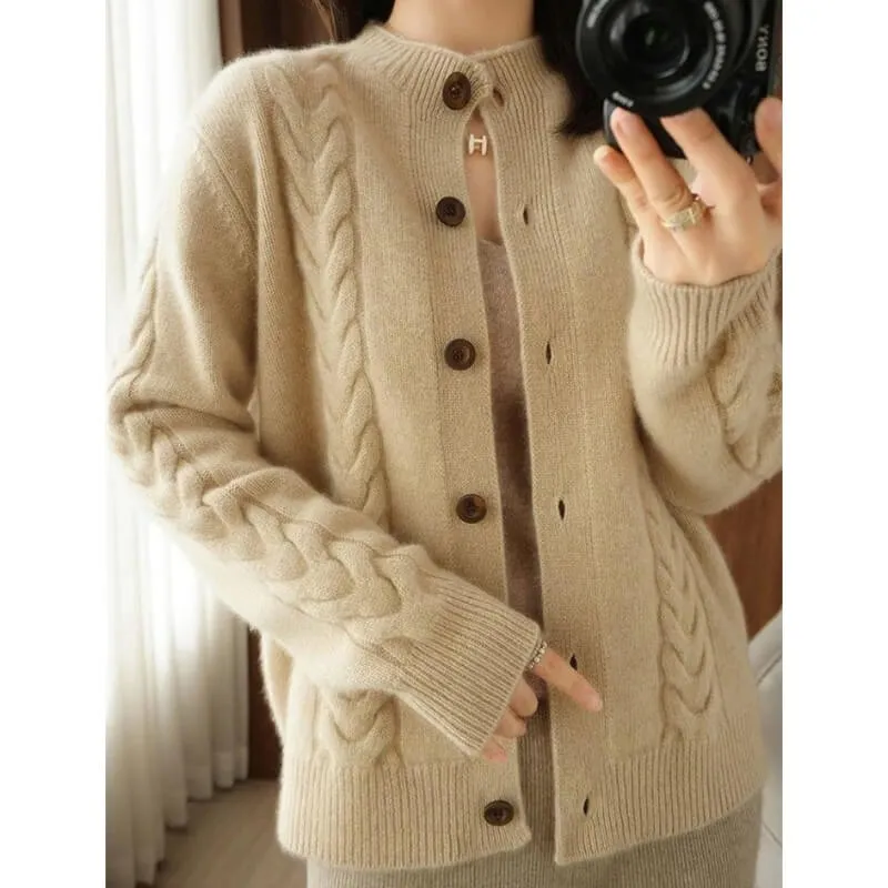 Charlotte Cable Cardigan