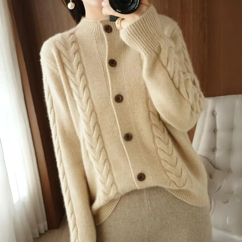 Charlotte Cable Cardigan