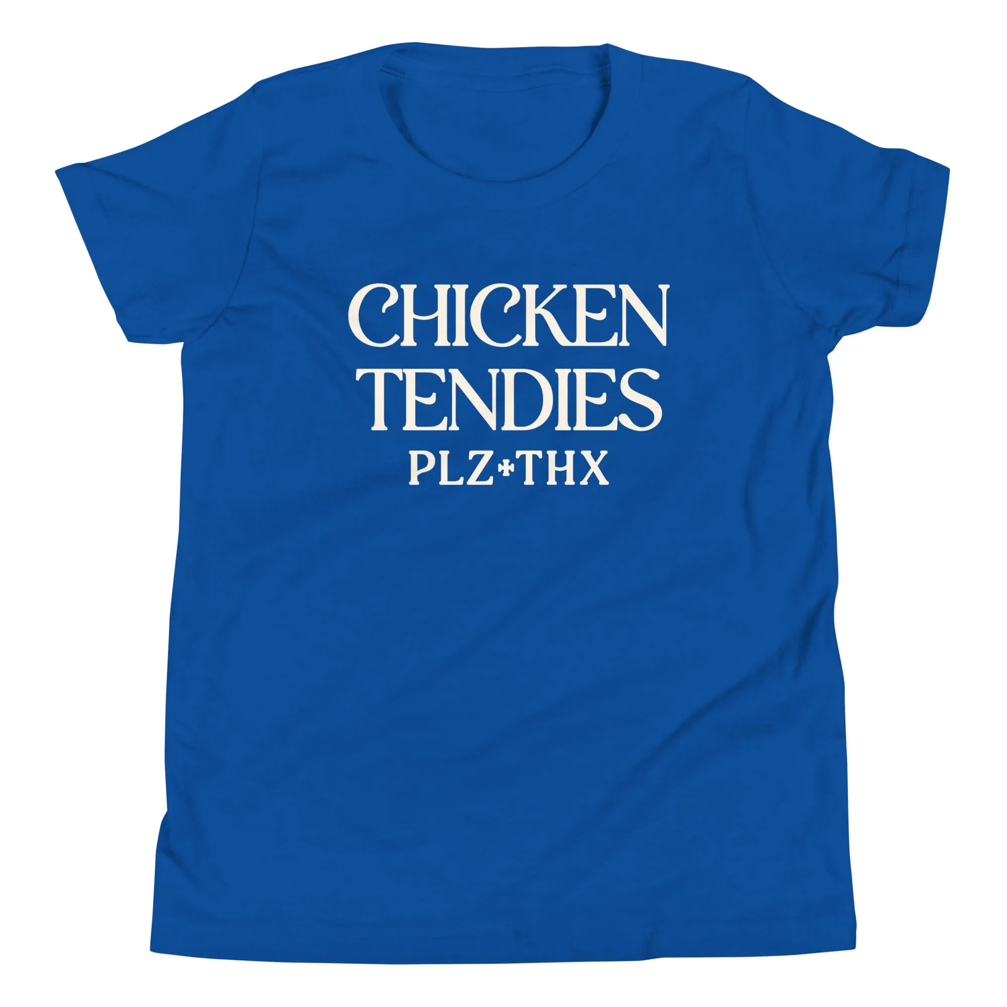 Chicken Tendies Plz Thx Kid's Youth Tee