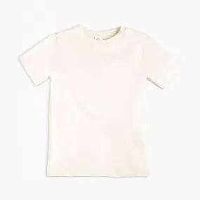 Classic Organic Crew Neck Tee - Natural