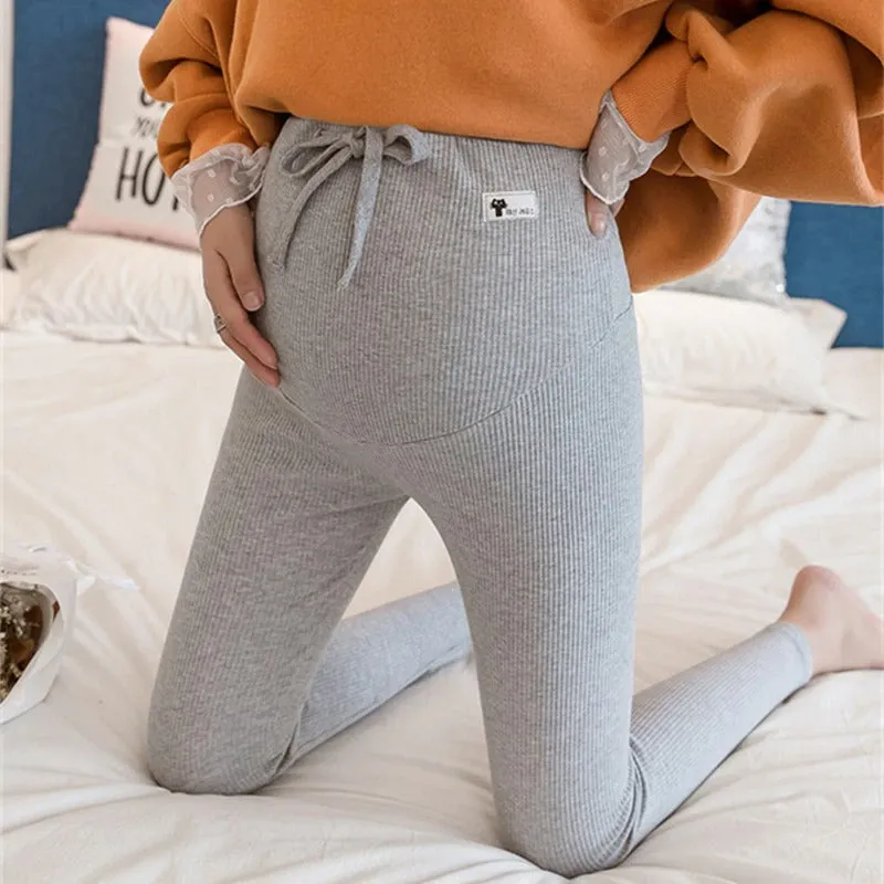 Comfortable Maternity Leggings Soft Pregnancy Leggings