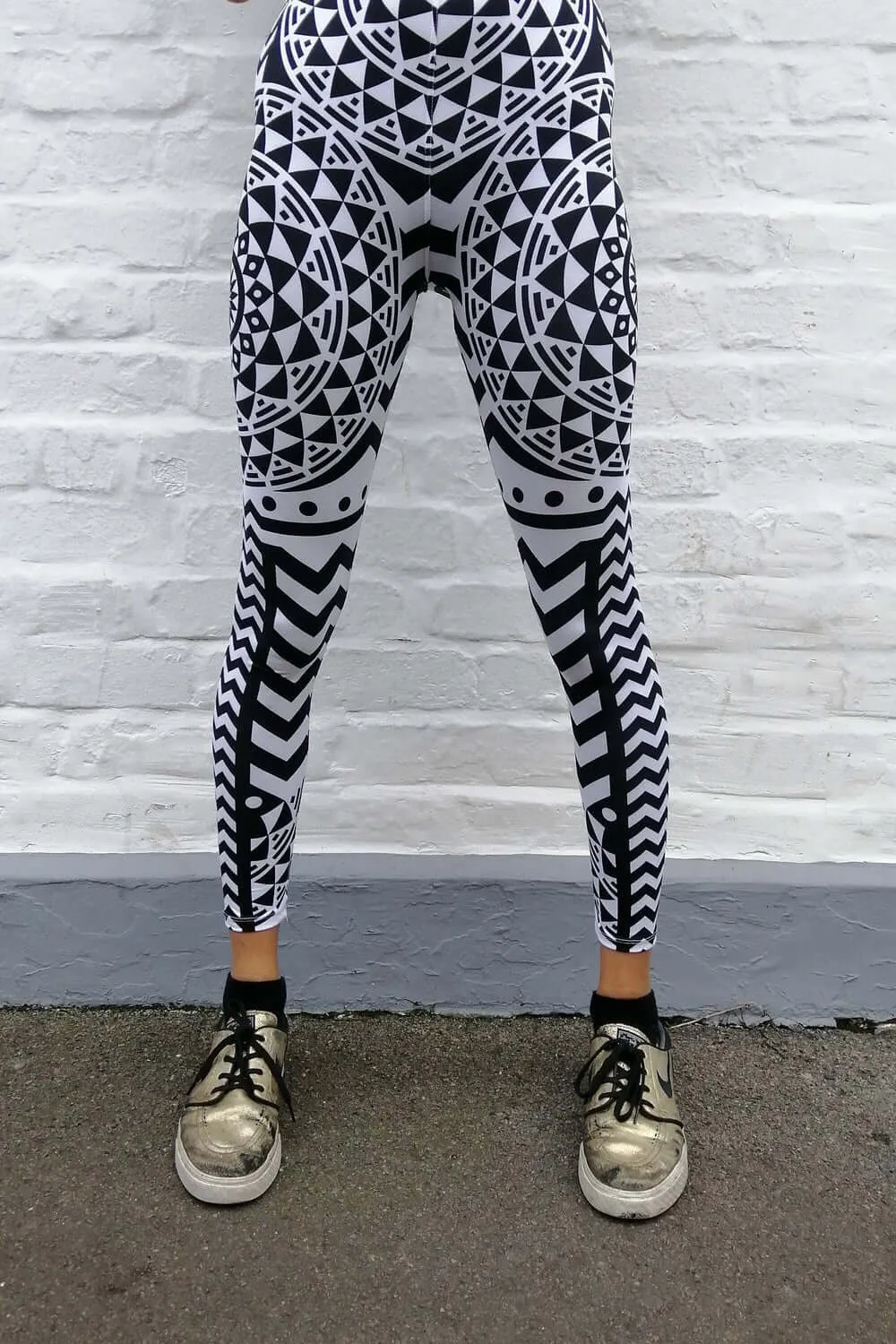 Daze Craze Pattern Festival Leggings