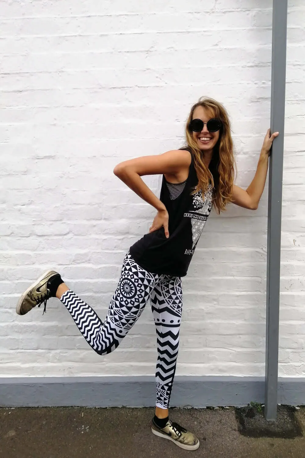 Daze Craze Pattern Festival Leggings