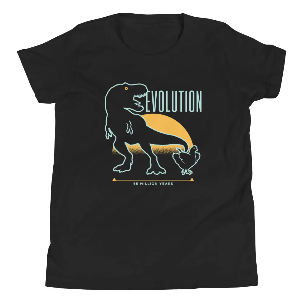 Dinosaur Evolution Kid's Youth Tee