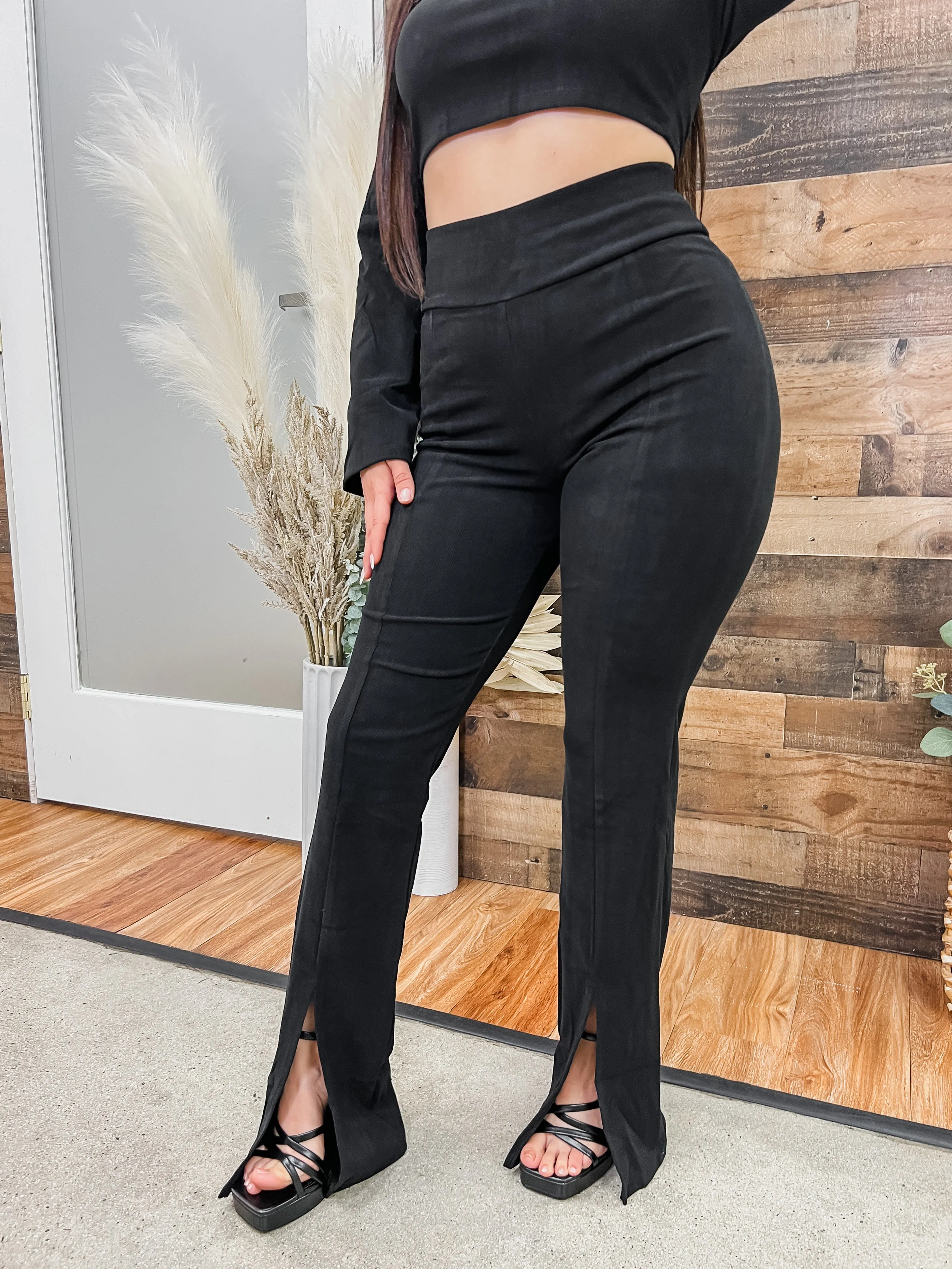 Esme Super Soft Split Hem Leggings