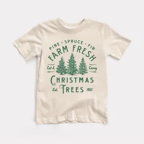 Farm Fresh Christmas Trees Youth Tee