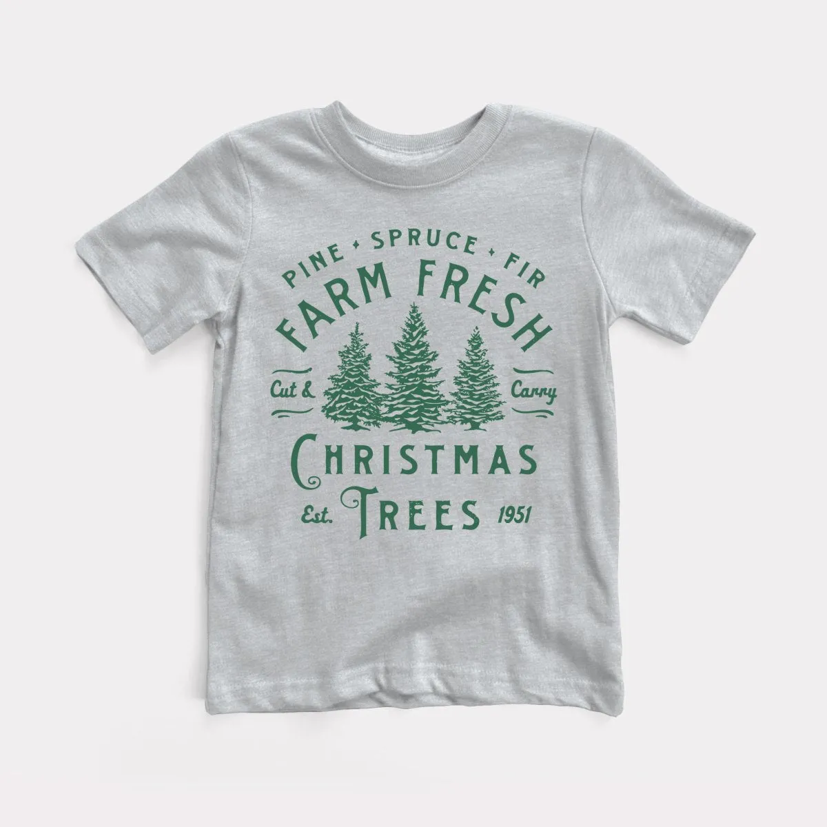 Farm Fresh Christmas Trees Youth Tee