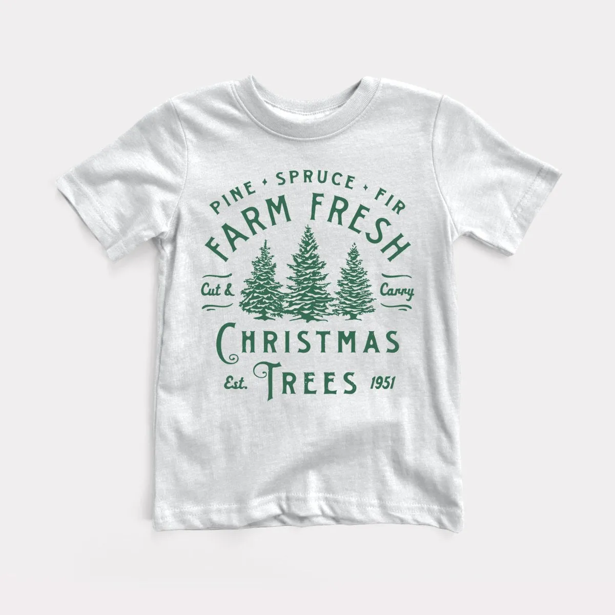 Farm Fresh Christmas Trees Youth Tee