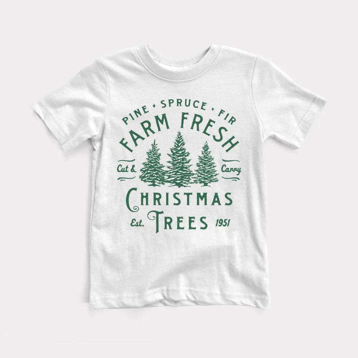 Farm Fresh Christmas Trees Youth Tee