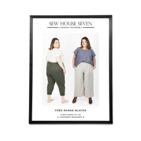 Free Range Slacks, Curvy Fit - Sew House Seven