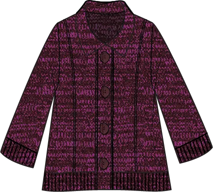 Habitat "Tweedy Chenile" Cardigan Jacket - 87728