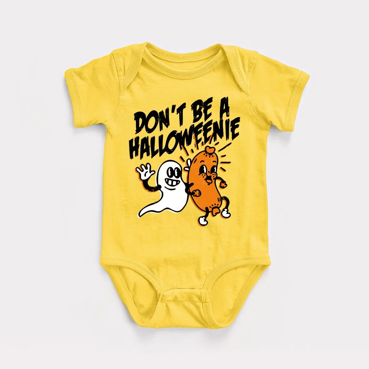 Halloweenie Baby Bodysuit