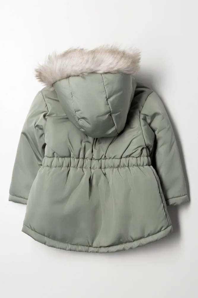 Hooded Jacket Green