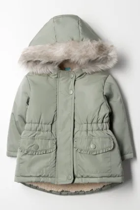 Hooded Jacket Green