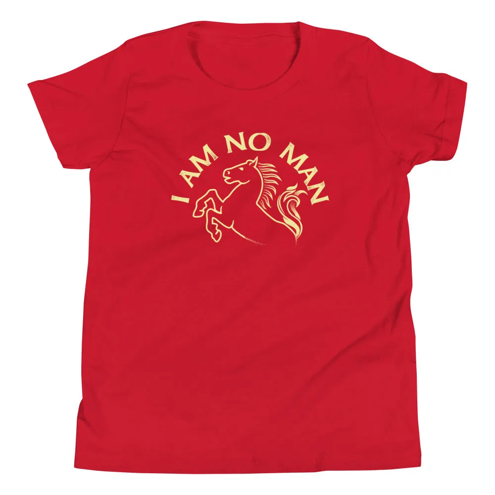 I Am No Man Kid's Youth Tee