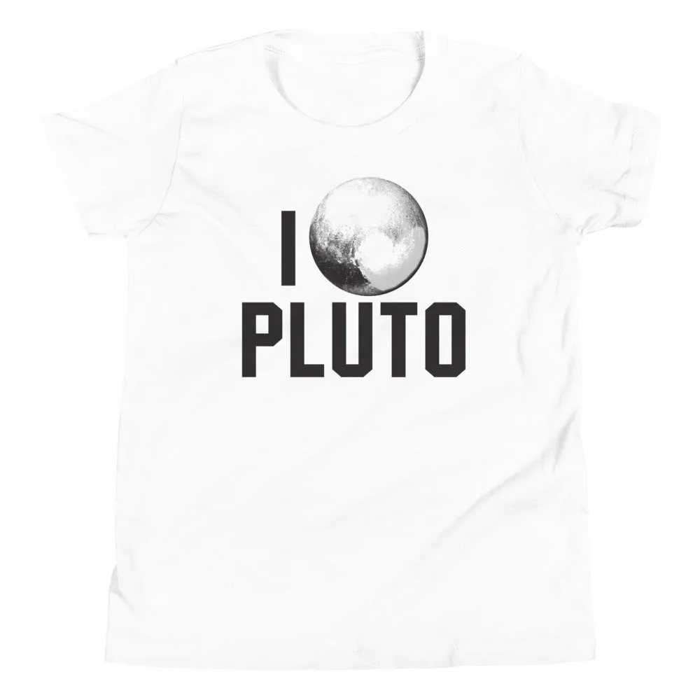 I Heart Pluto Kid's Youth Tee