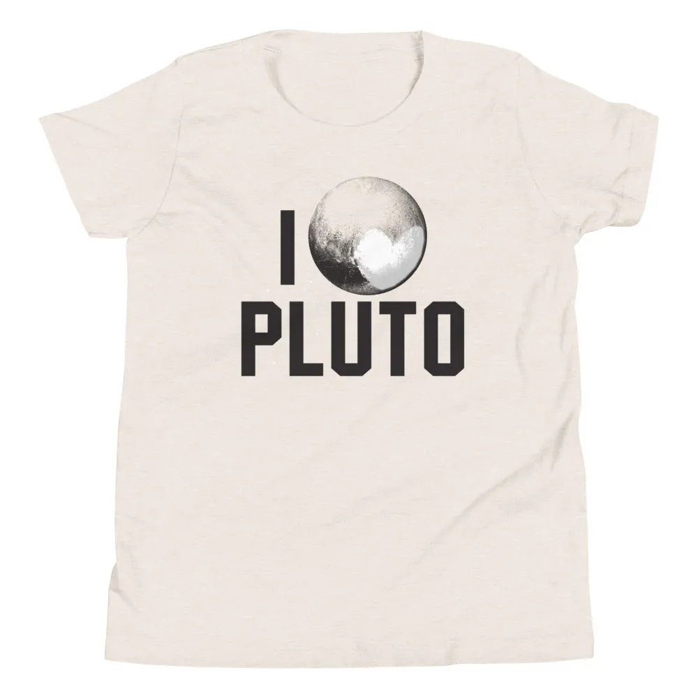 I Heart Pluto Kid's Youth Tee