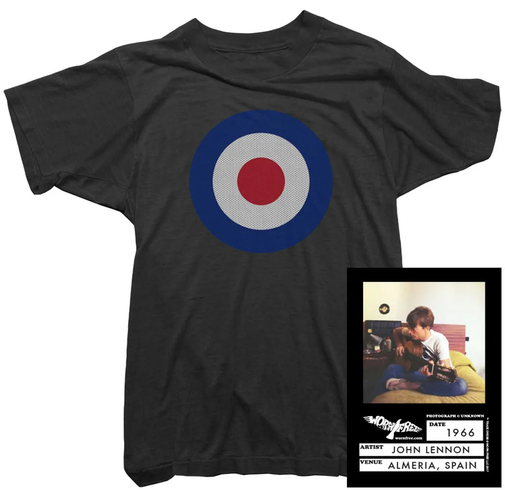 John Lennon T-Shirt - Mod Target Tee worn by John Lennon