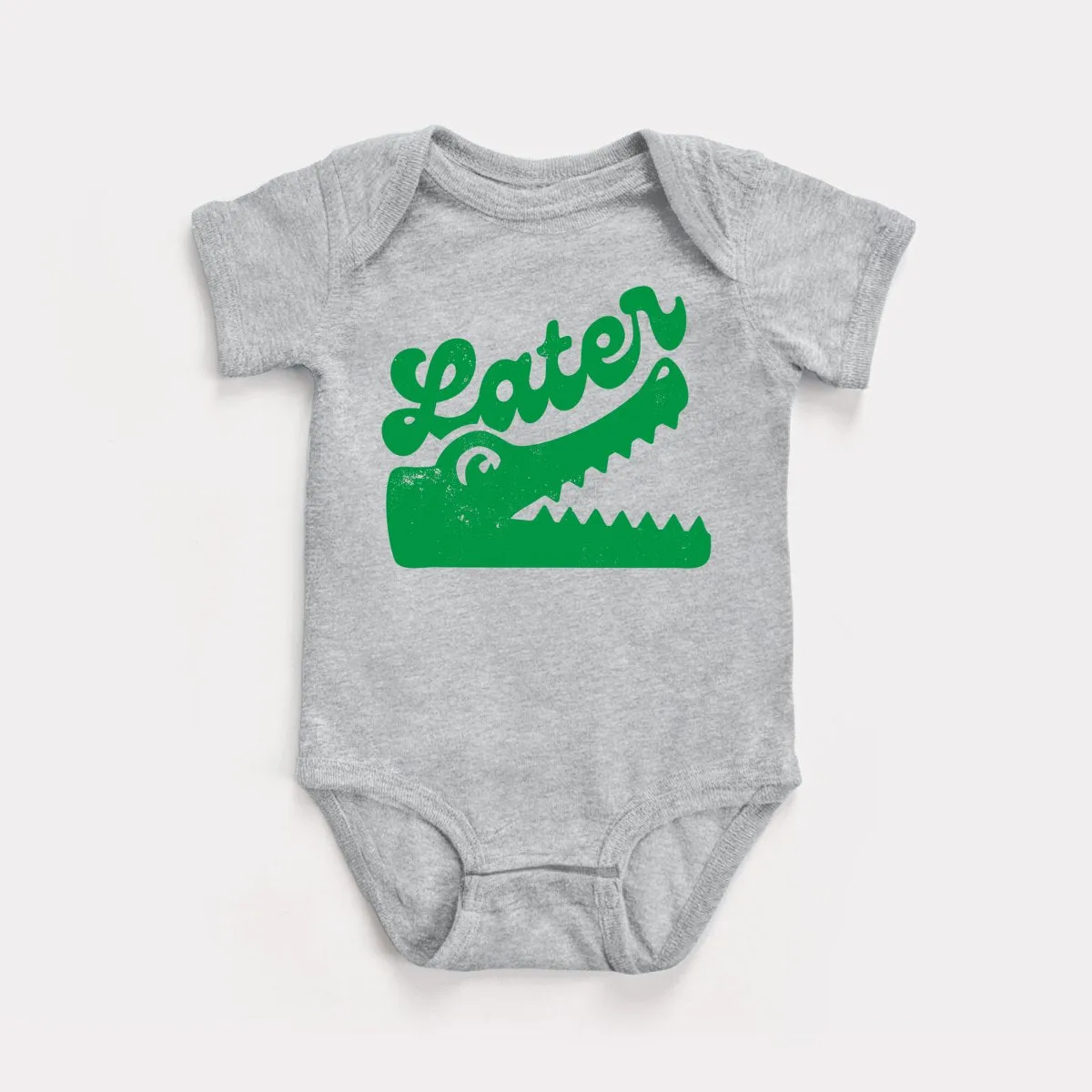 Later Alligator Baby Bodysuit