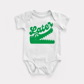 Later Alligator Baby Bodysuit