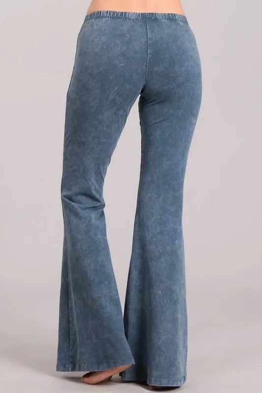 Light Mineral Wash Bell Bottoms