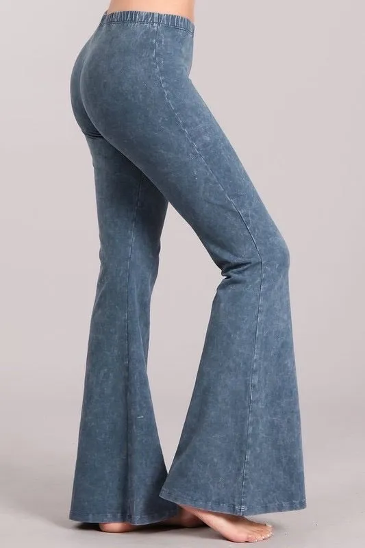 Light Mineral Wash Bell Bottoms