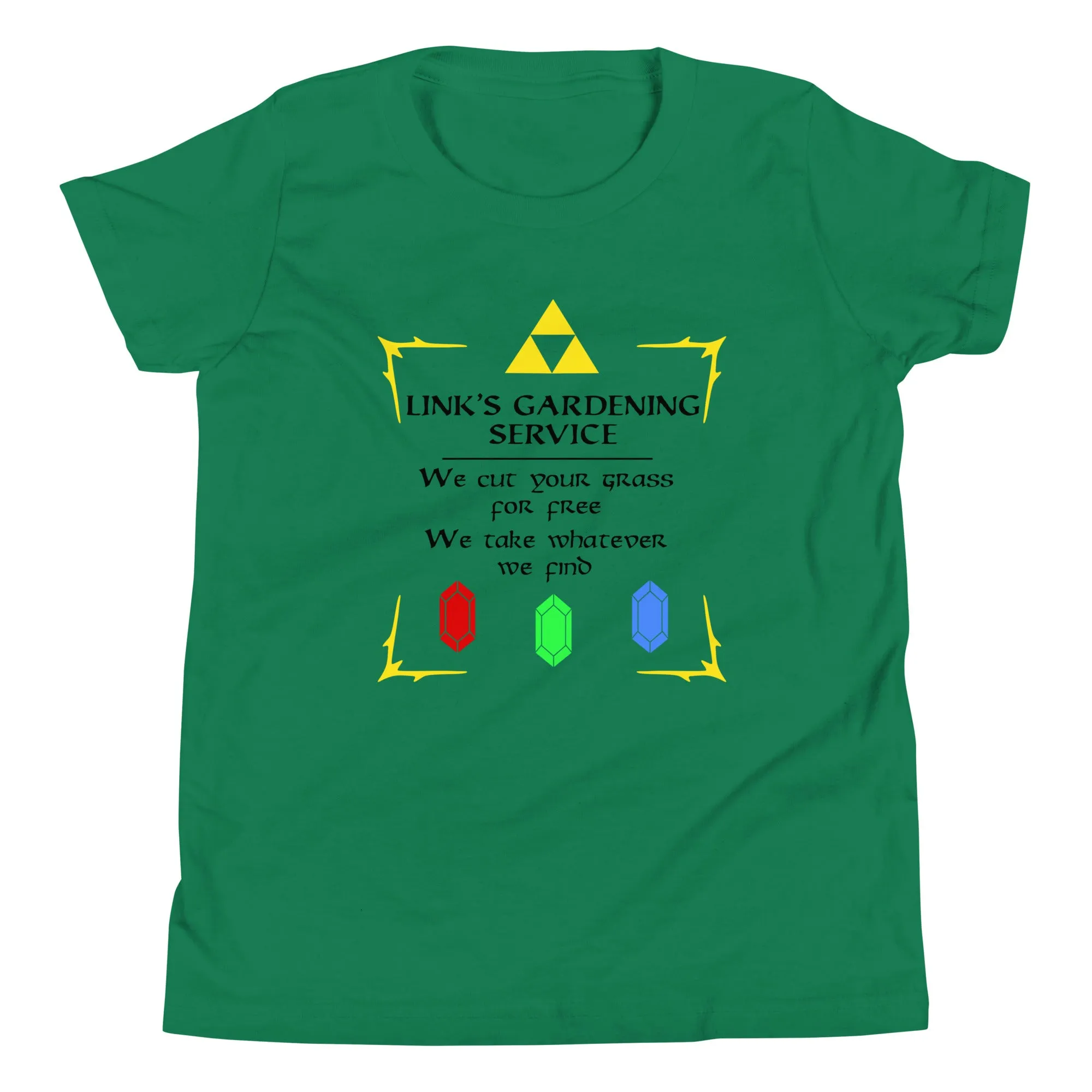 Link's Gardening Service Kid's Youth Tee