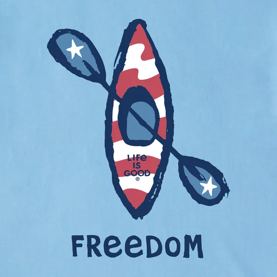 Men's Freedom Kayak Short Sleeve Tee