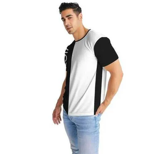 Mens Shirts, Victorious Graphic Text Black & White Style Shirt