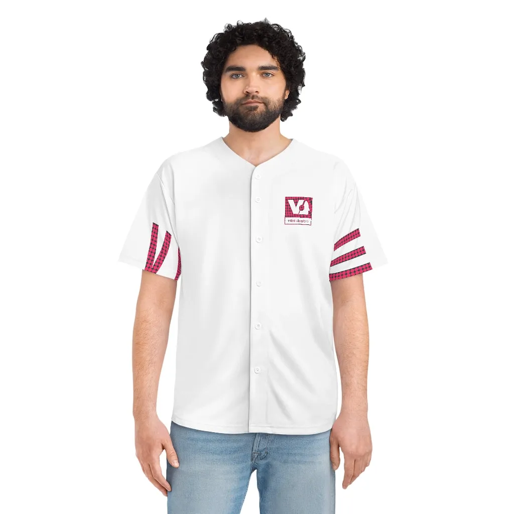 Men's Vibz Dot Baseball Jersey