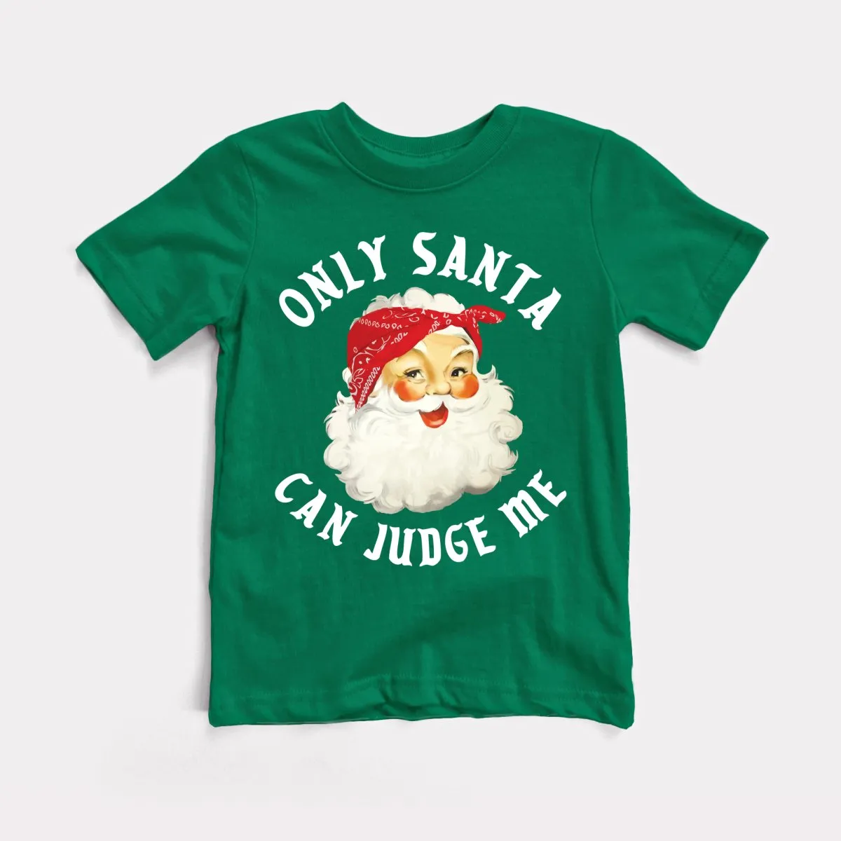 Only Santa Can Judge Me Youth Tee