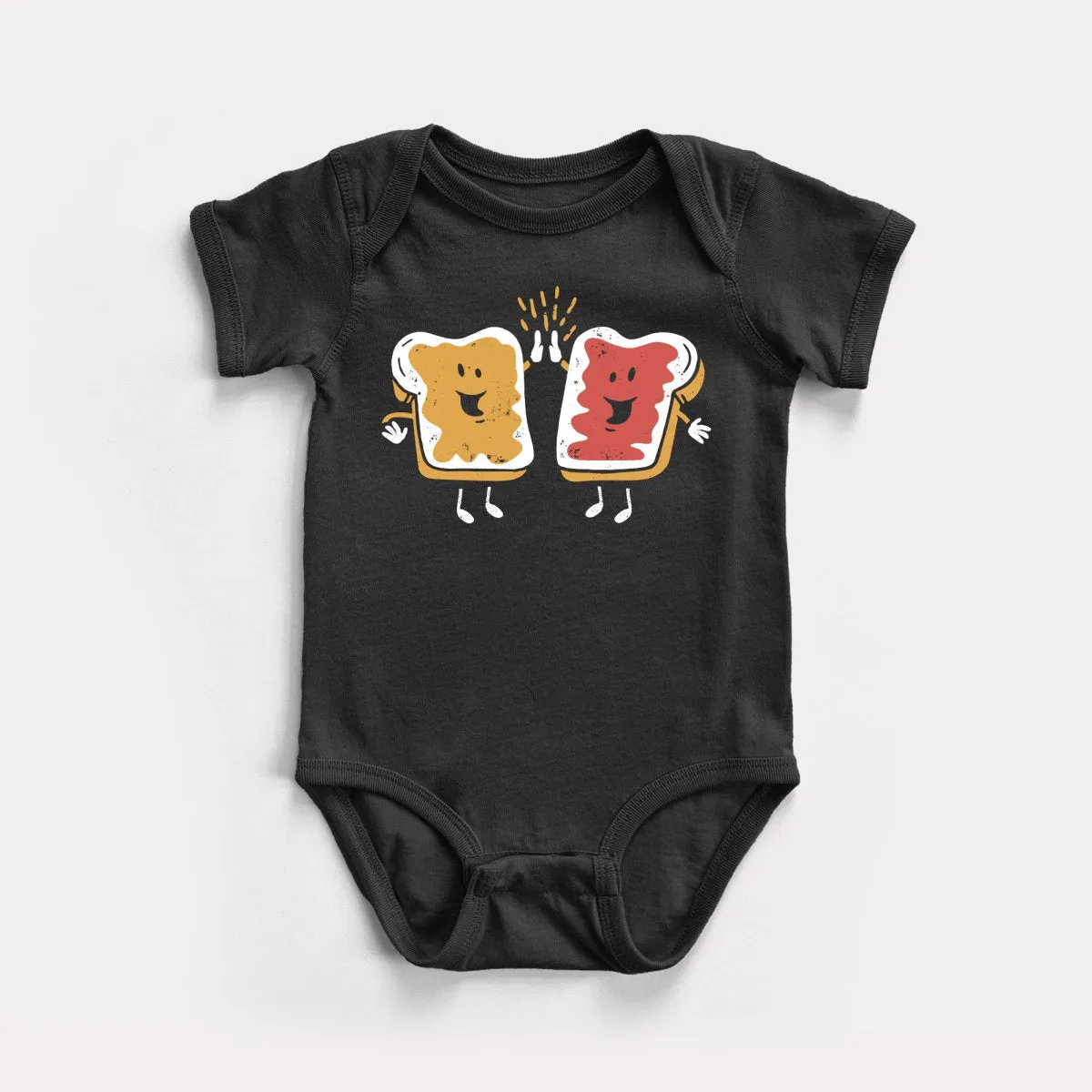 PB And Jelly High Five Baby Bodysuit