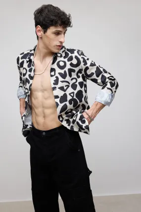 Playful Imprints Full Sleeves Men's Shirt