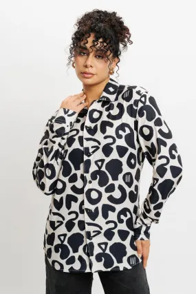 Playful Imprints Full Sleeves Women's Shirt