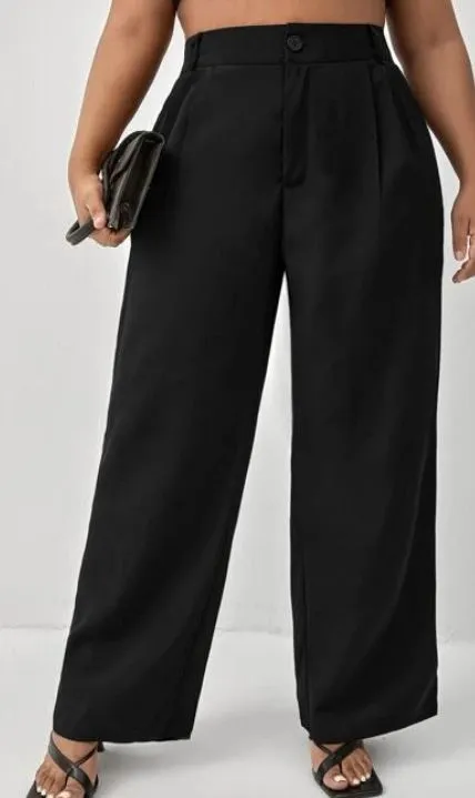 PLUS Size Black Slacks