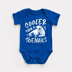 Polar Bear's Toenails Baby Bodysuit