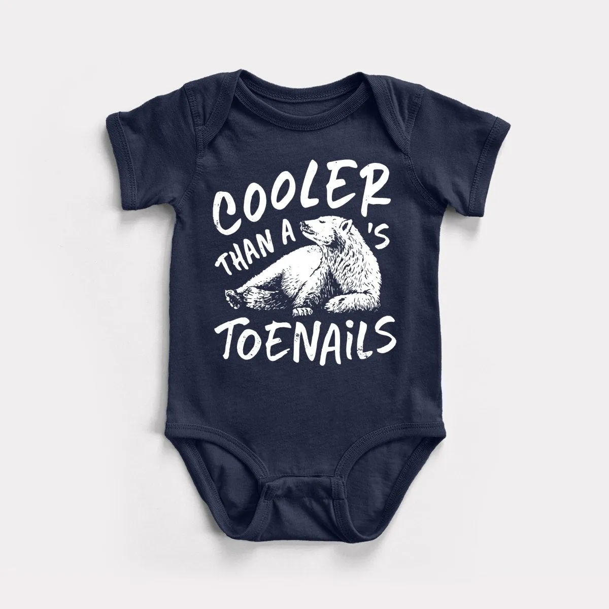 Polar Bear's Toenails Baby Bodysuit