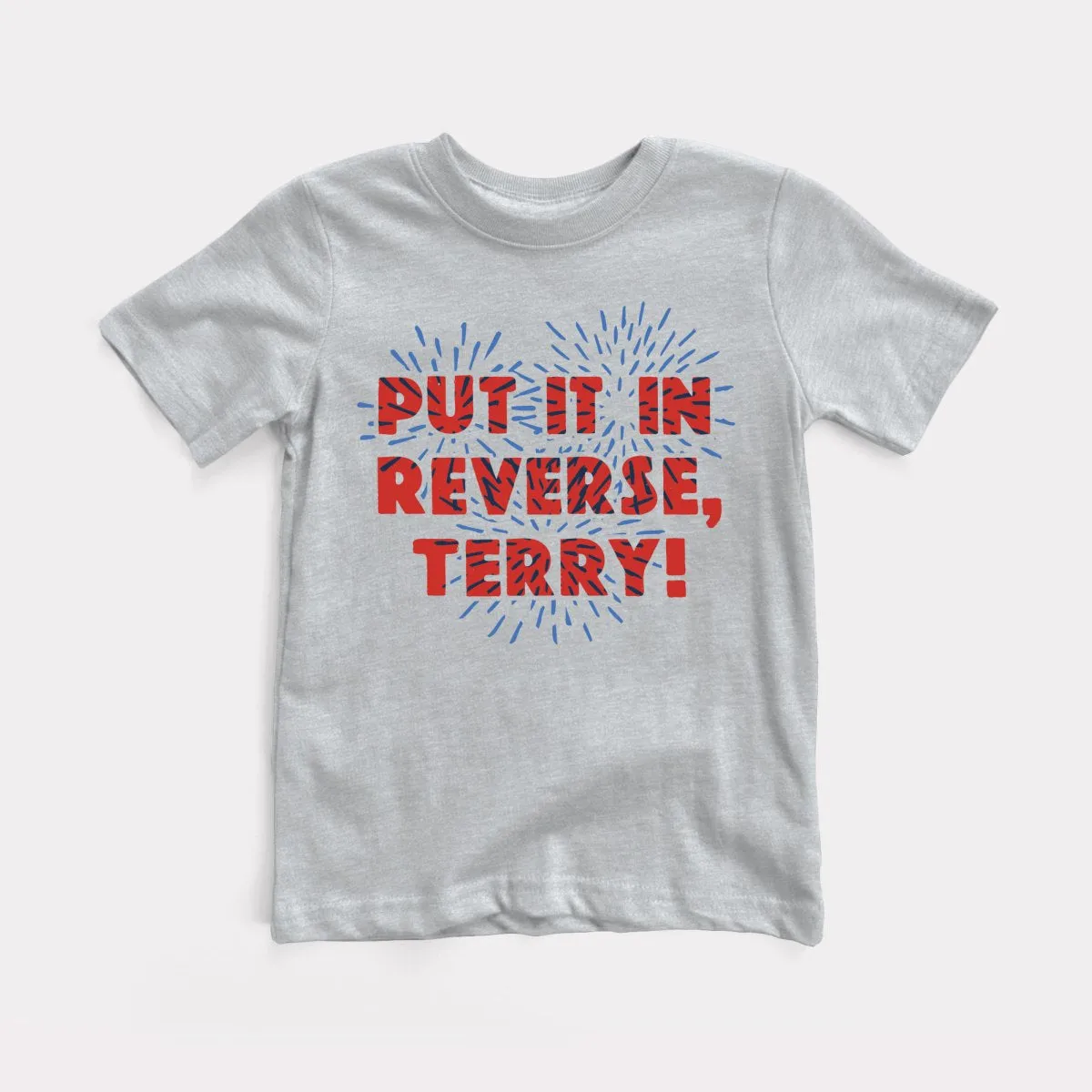 Put It In Reverse Terry Toddler Tee