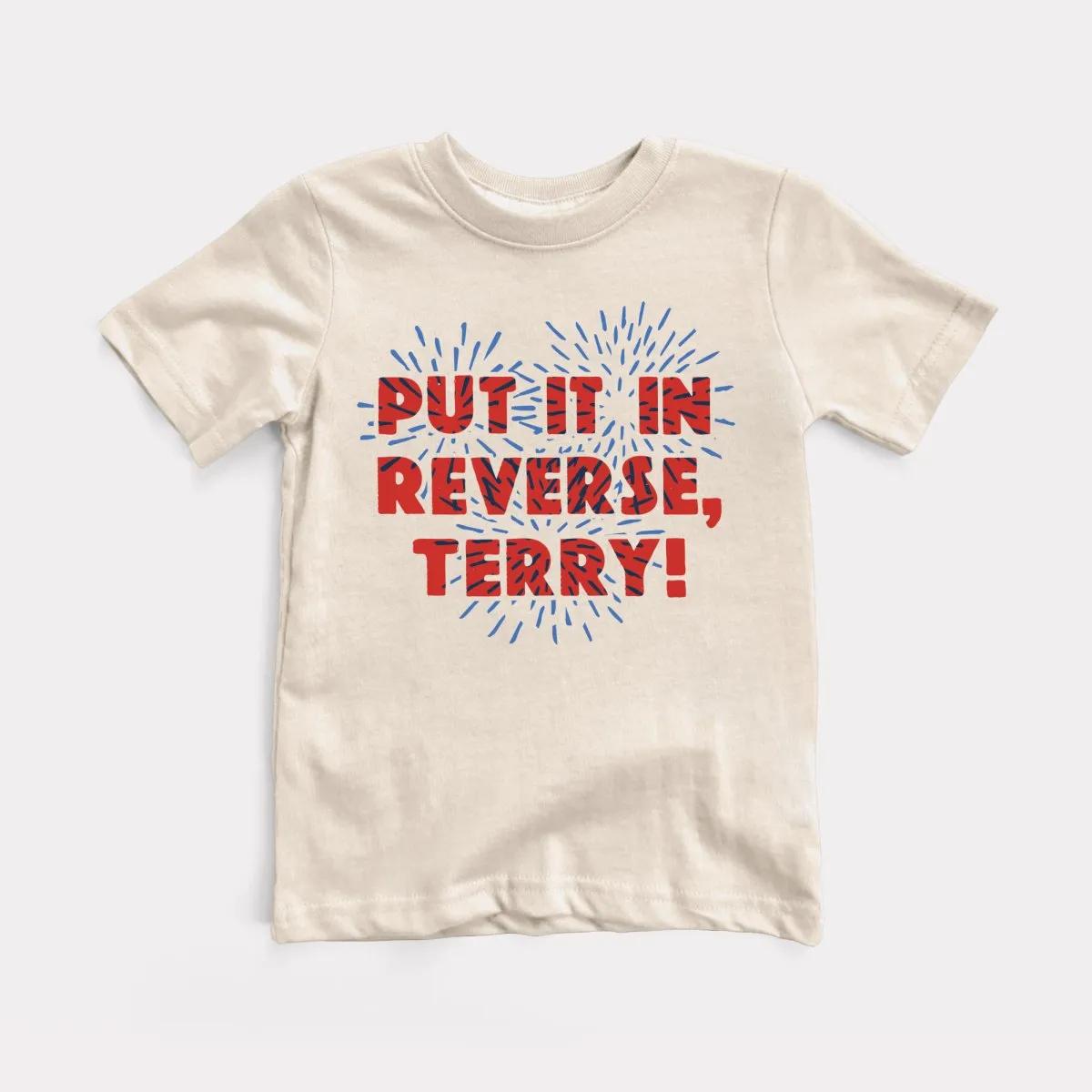 Put It In Reverse Terry Toddler Tee