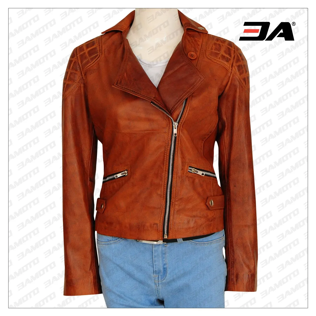 Retro Brown Women Jacket