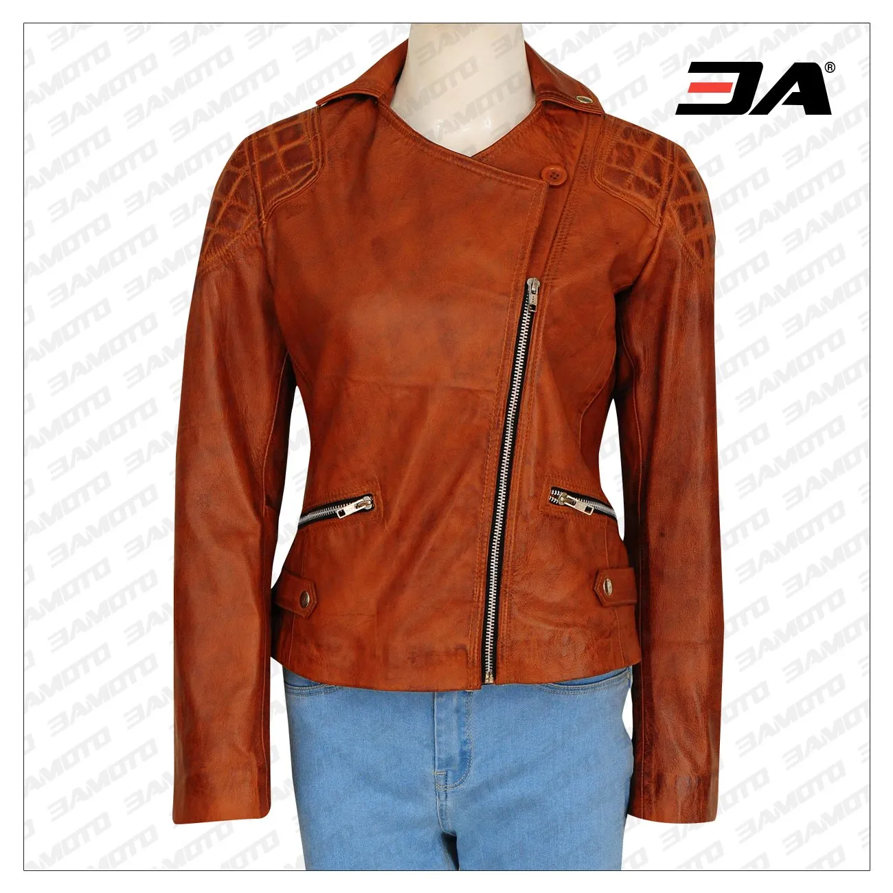 Retro Brown Women Jacket