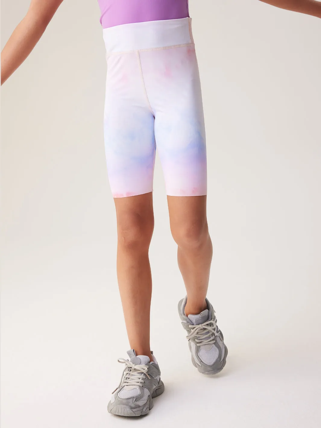 Soft Pattern Cycling Shorts