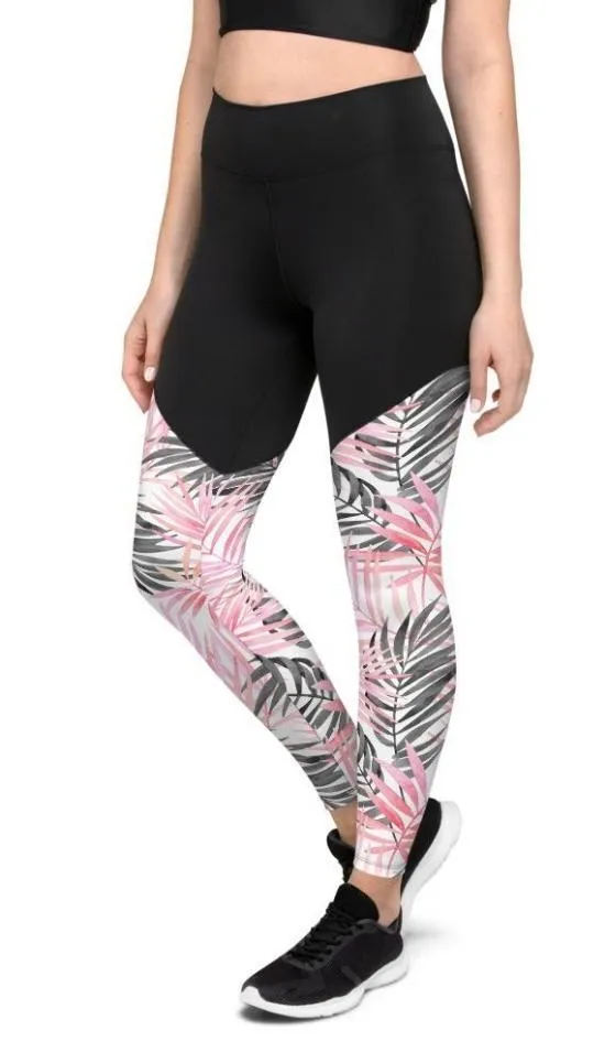 Soft Pink Compression Leggings