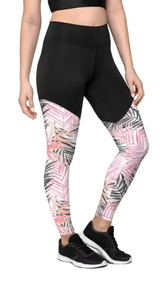 Soft Pink Compression Leggings