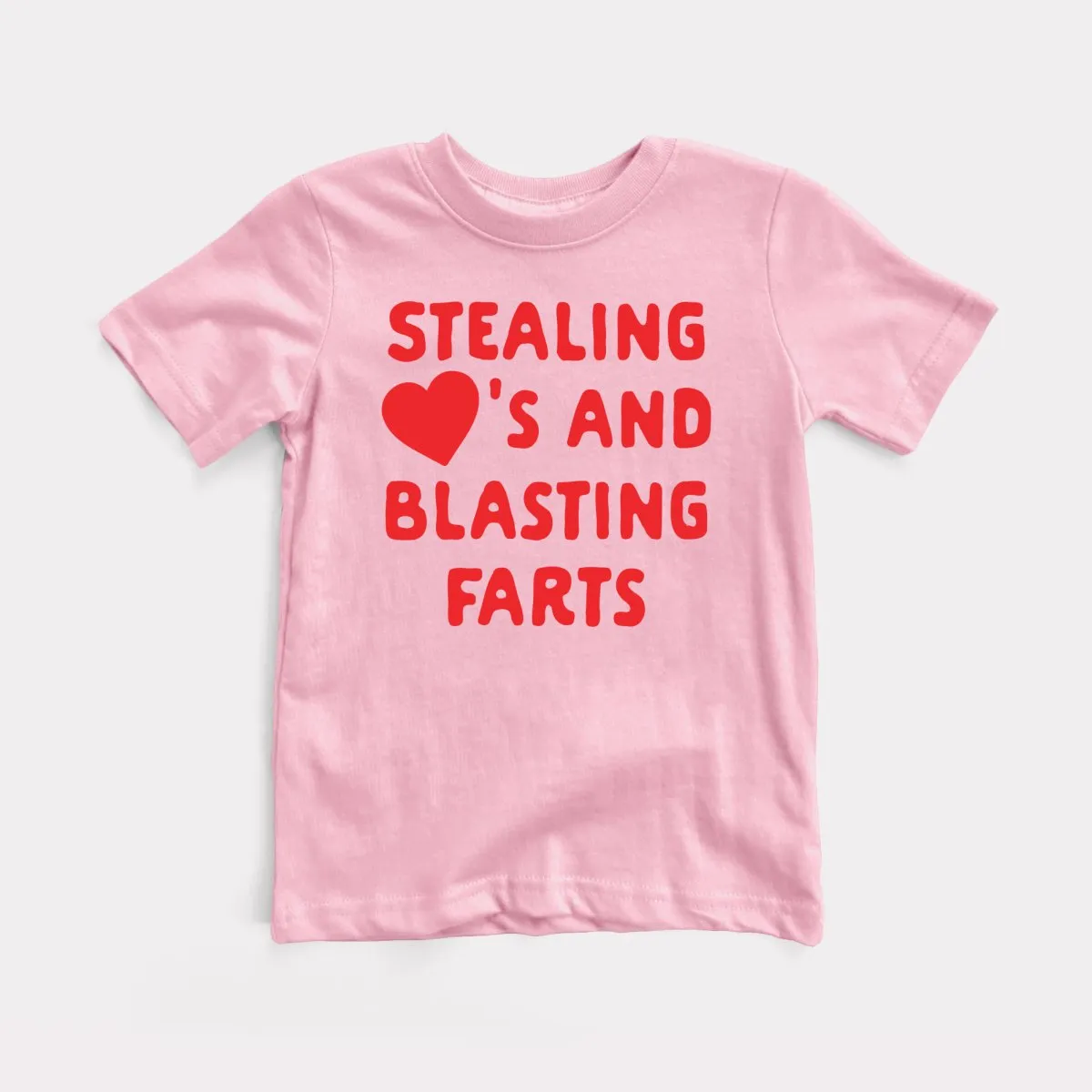 Stealing Hearts Blasting Farts Youth Tee