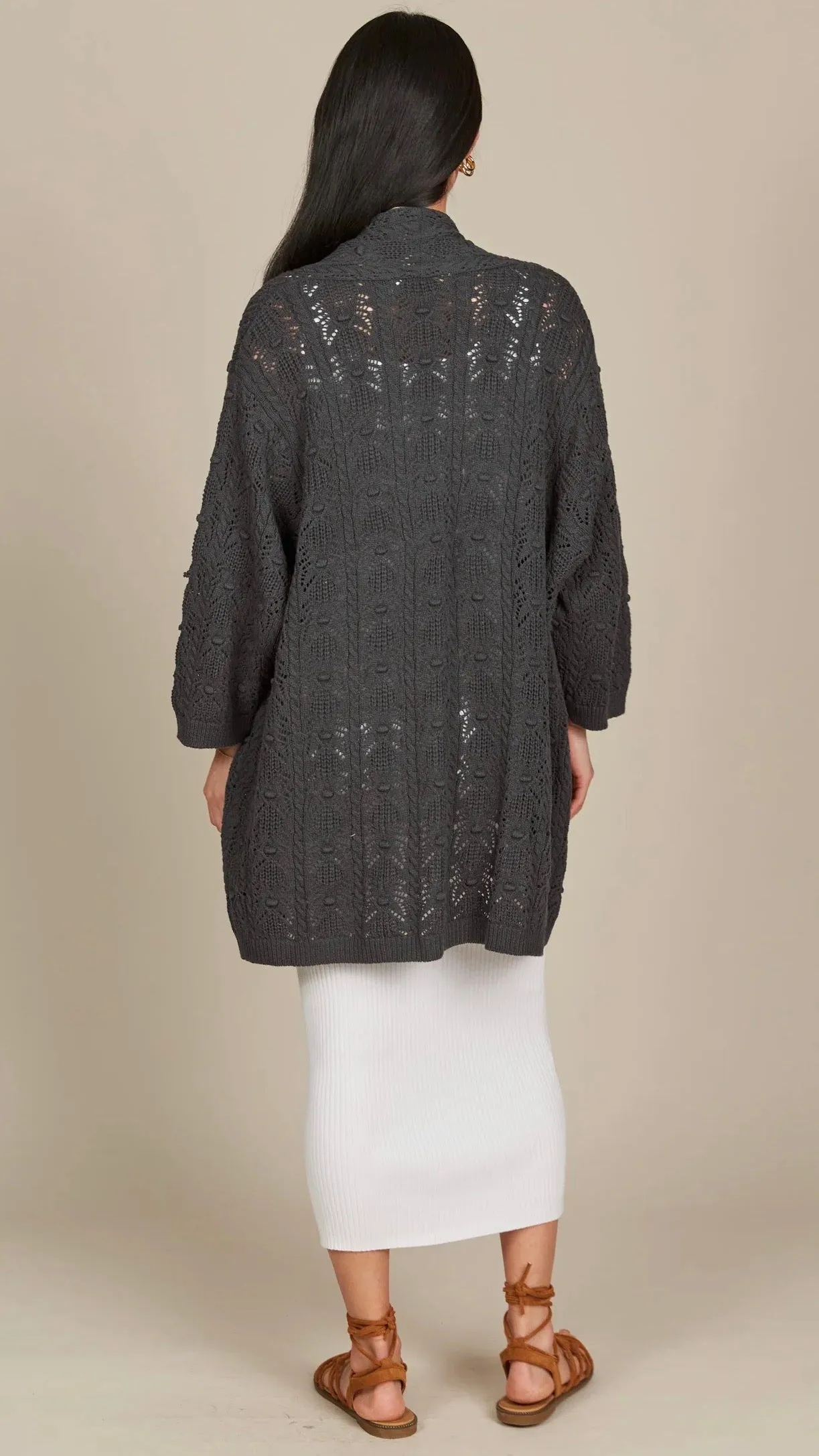 Sylvie Cardigan Graphite